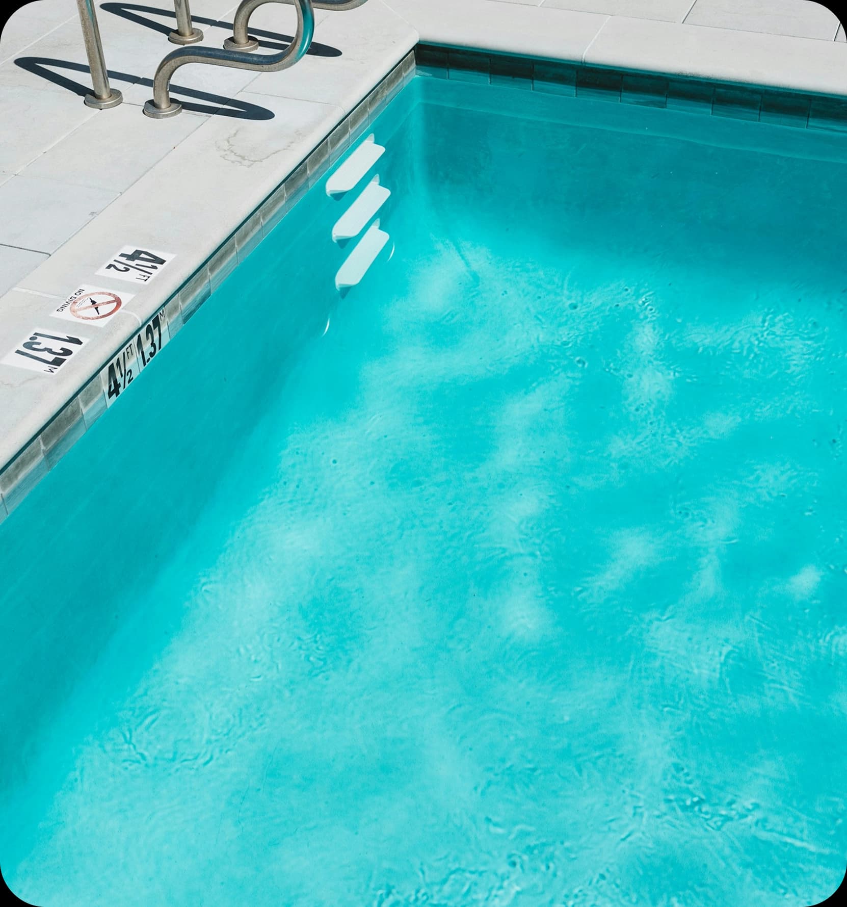 Beautiful swimming pool background